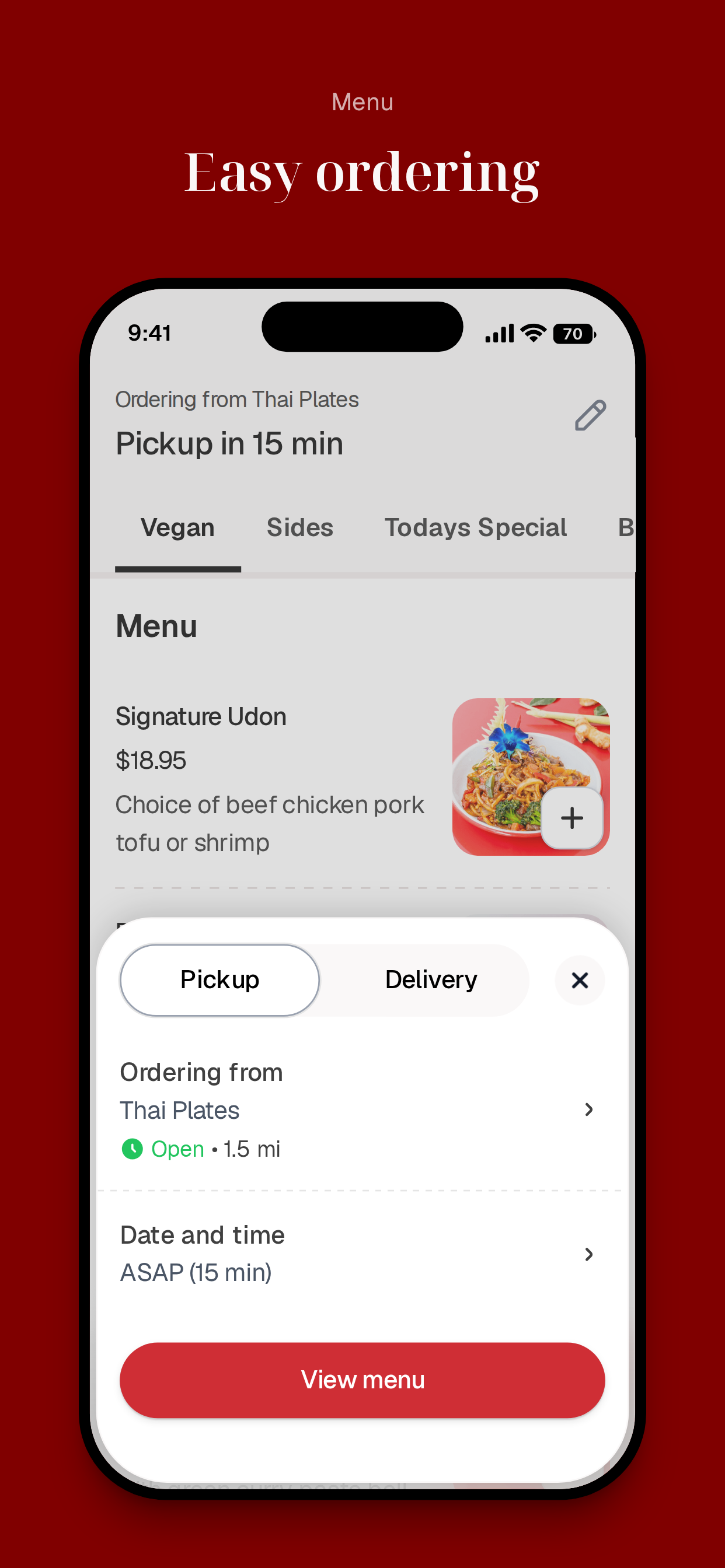 Thai Plates To Go