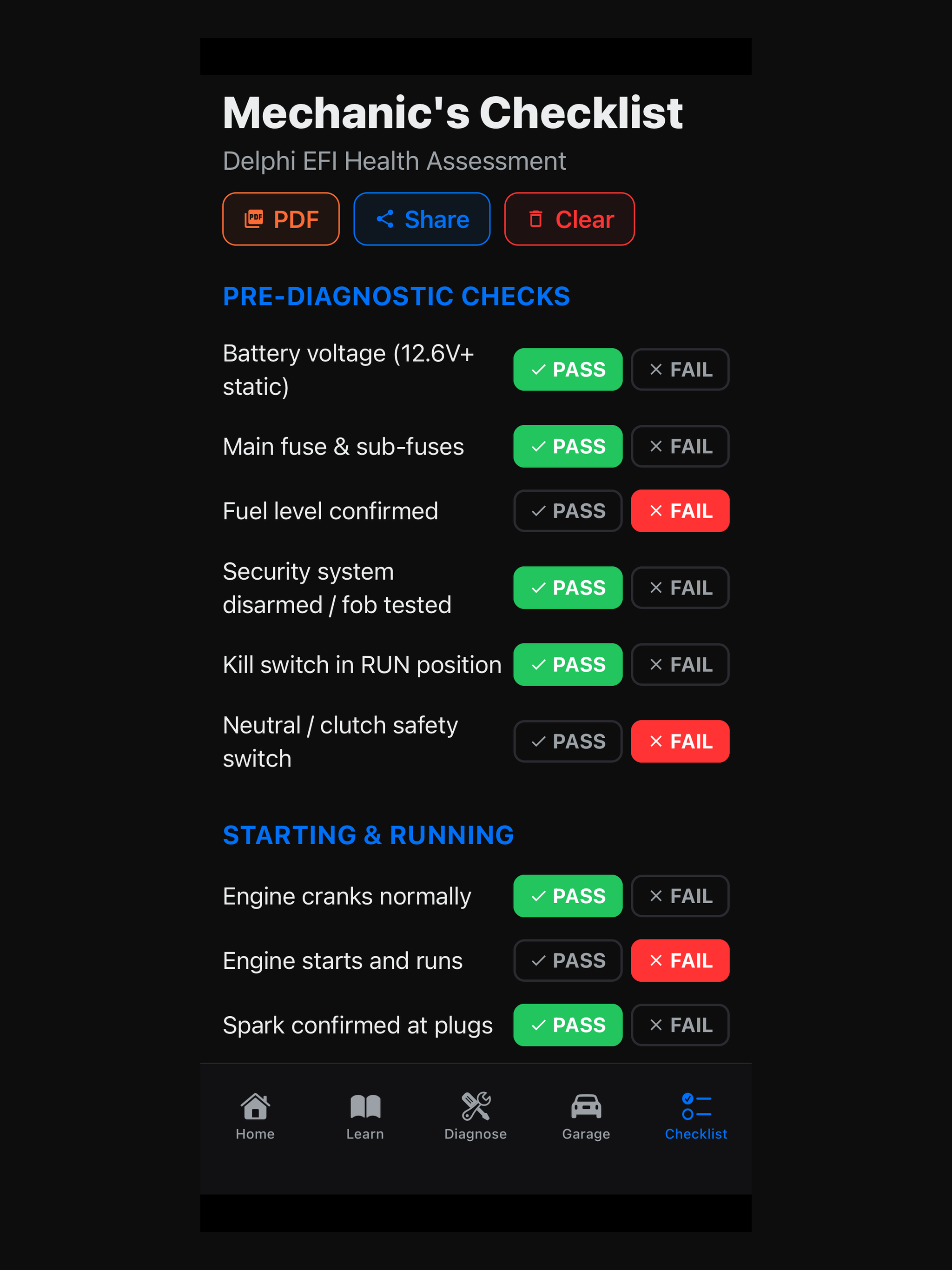 V-Twin Diagnostics screenshot 11