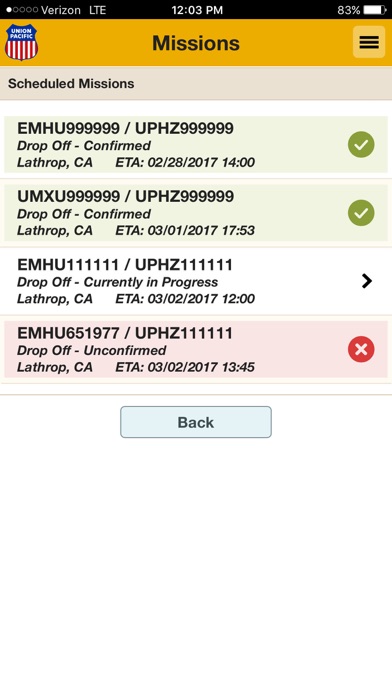 App screenshot