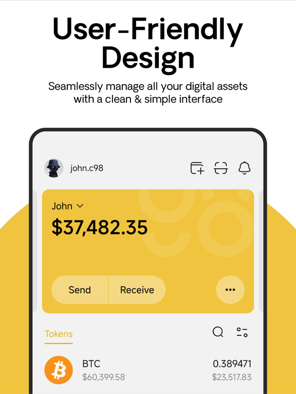 Screenshot #6 pour Coin98: Crypto & AI Wallet