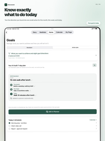 Soom: AI Plan & Do Planner iPad screenshot