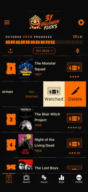 31 Halloween Flicks screenshot 2