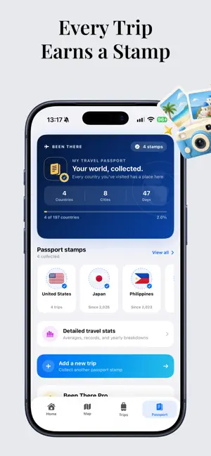BeenThere - Travel Tracker Map screenshot 4