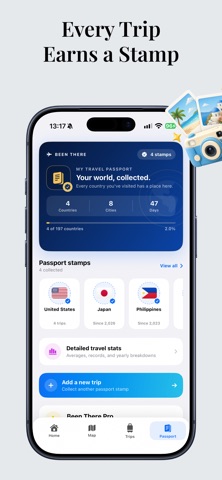BeenThere - Travel Tracker Map Screenshot 4 of 7
