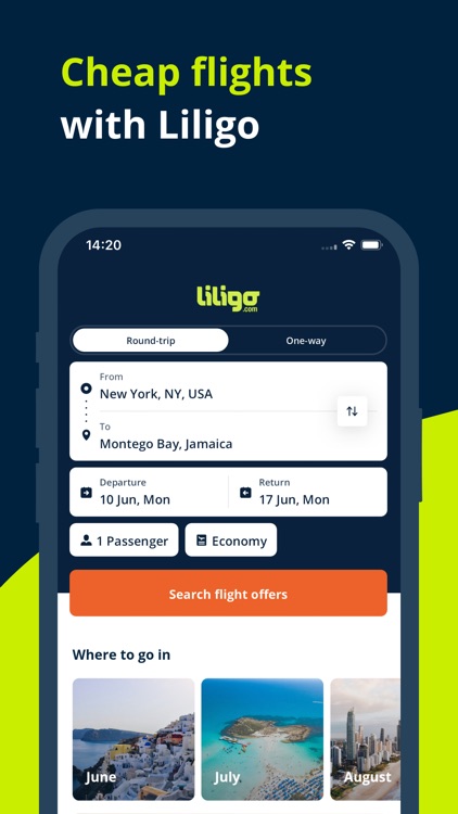 Liligo - Flight, Train & Car