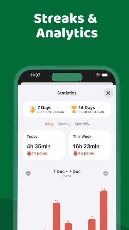 Pomodoro Timer - Pomofomo screenshot-3