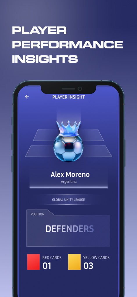 Score808 - Sport App & IPTV - Gli utenti ottengono approfondimenti sulle prestazioni individuali dei giocatori, con dettagli visivi come il numero di Cartellini Rossi e i Cartellini Gialli ricevuti, fornendo una panoramica completa del loro rendimento.