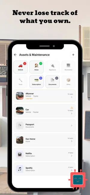 Zosia: Offline Life Organizer screenshot 3