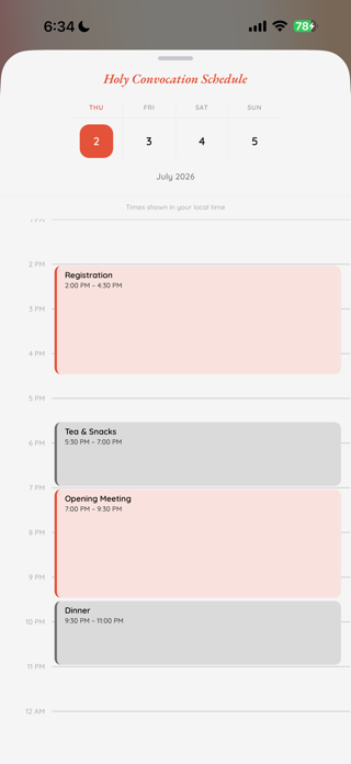Horeb Connect Screenshot 1 of 10