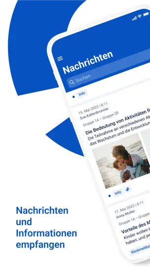 Screenshot von Stay Informed App auf dem iPhone 1