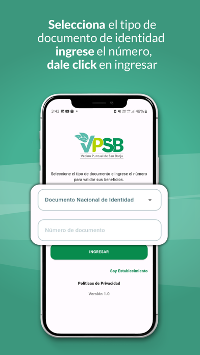 Vecino Puntual de San Borja Screenshot