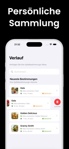 Apfelsorten bestimmen iPhone screenshot