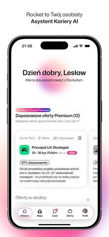 Rocket - Asystent Kariery screenshot