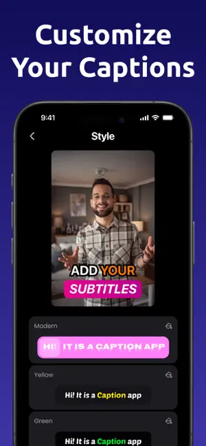 AI Video Caption Generato screenshot 2