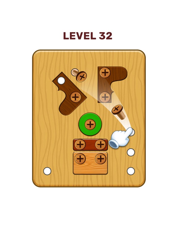 Wood Bolts Brain Puzzle Tease iPad screenshot 7 - Games app