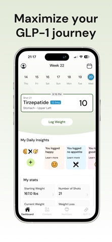 Gala GLP-1 Tracker screenshot