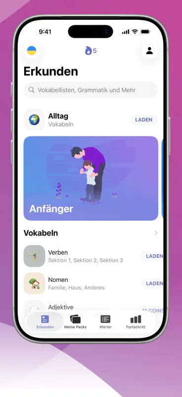 Ukrainisch Lernen für Anfänger screenshot 5 of 5