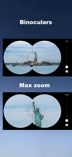 Скриншот Binoculars - Zoom Photo Camera на iPhone 1
