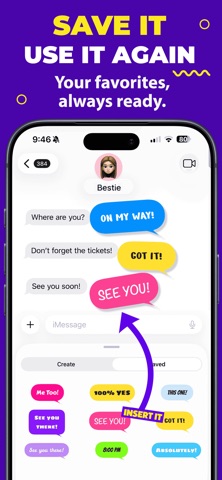 Swapper: Text Bubbles Stickers Screenshot 2 of 4