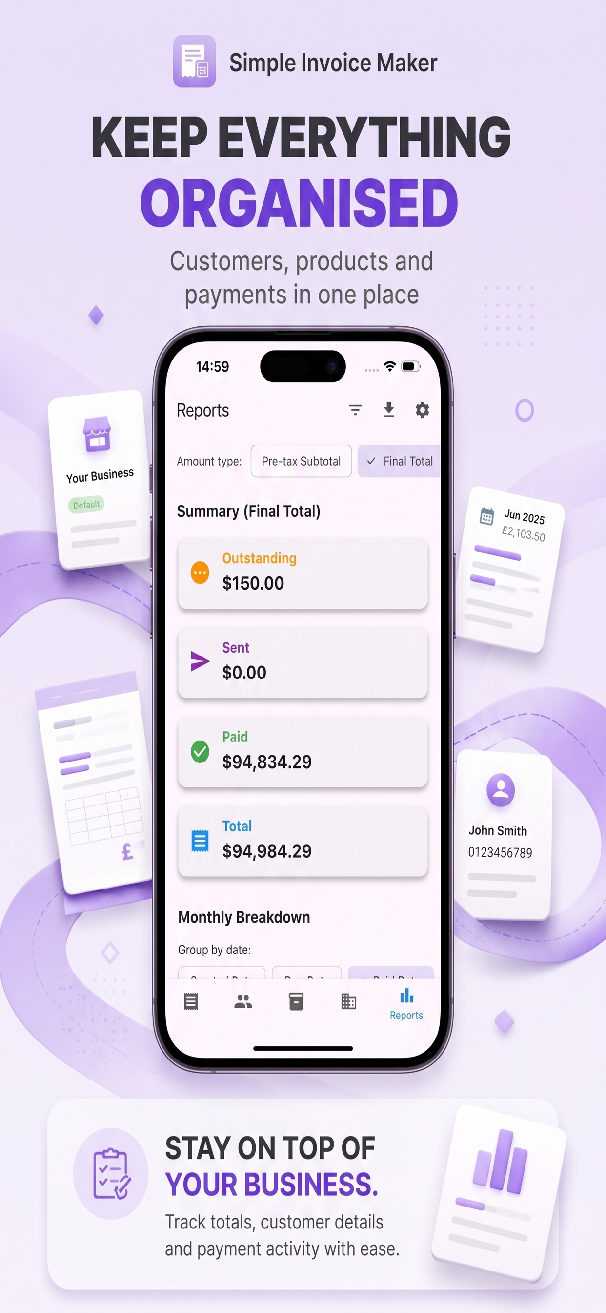 Simple Invoice Maker screenshot 4