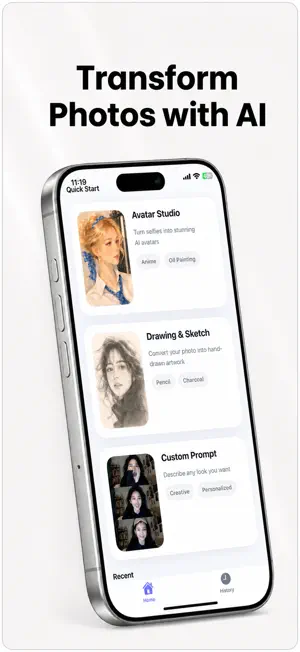 ArtMorph - AI Photo Editor screenshot 1