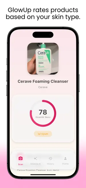 GlowUp: AI Ingredient Scanner screenshot 2