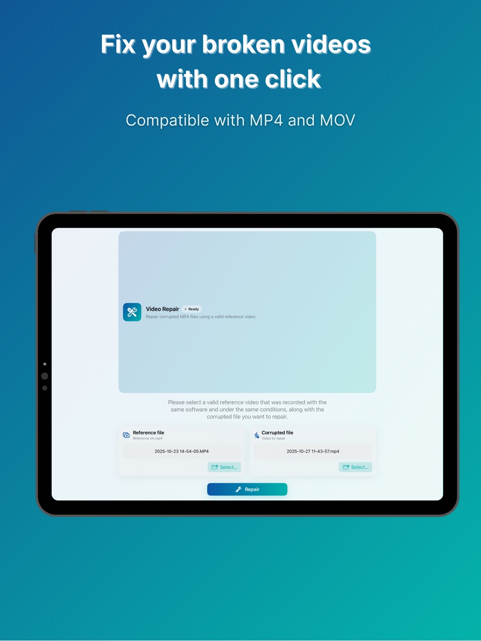 iPad screenshot