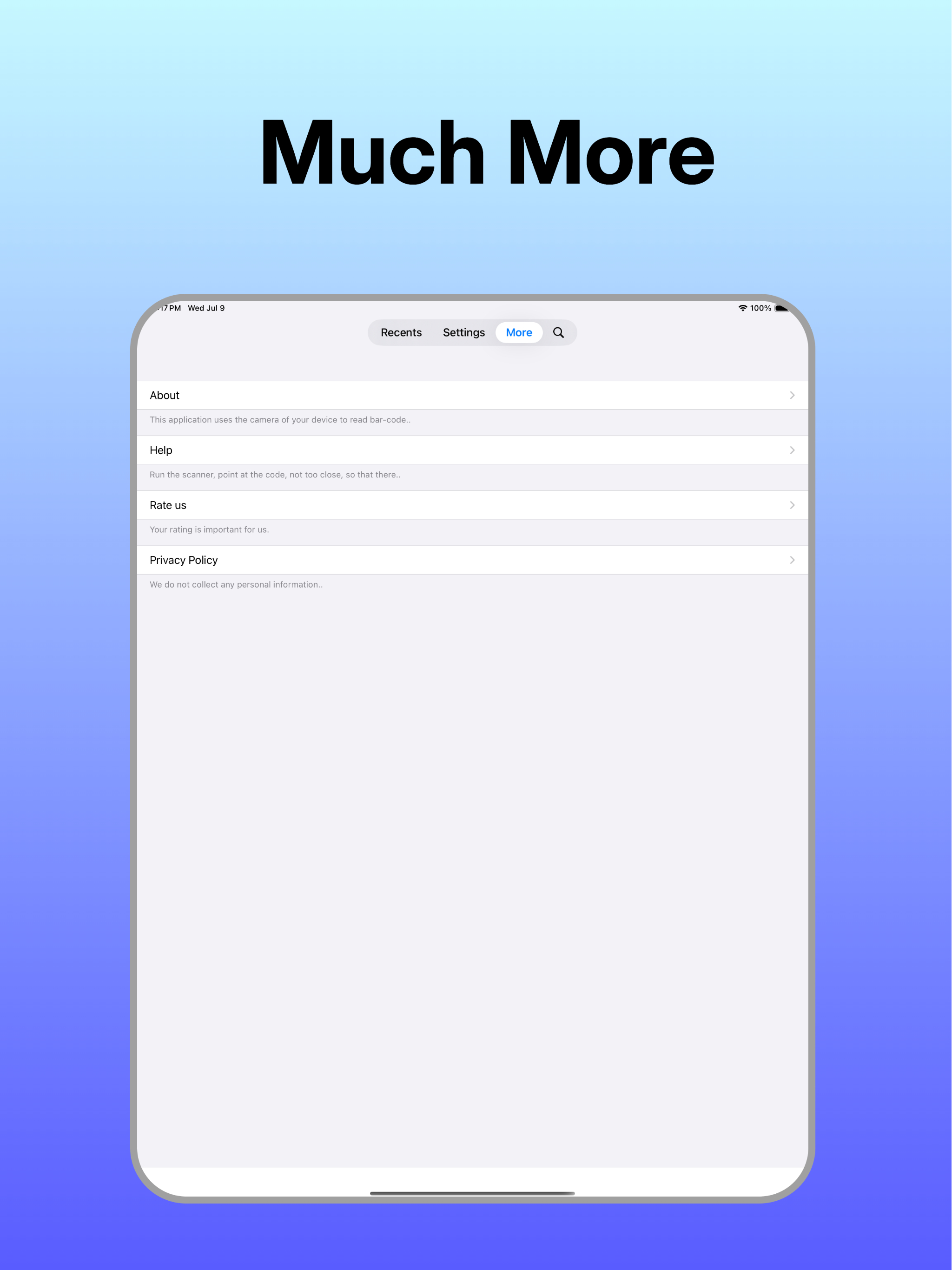 Barcode and QRcode-Scanner screenshot 6
