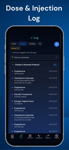 DoseStack Peptide Tracker Screenshot 5 of 9