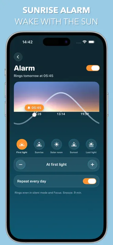 Sunrise Sunset Times & Widget screenshot 5 of 10