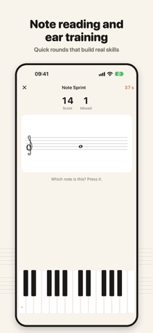 Piano Lessons · Klavi skjermbilde 7