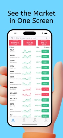 SuperTrader: AI Stock Alerts iPhone screenshot