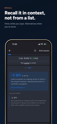 FlashFluency: Korean iPhone screenshot