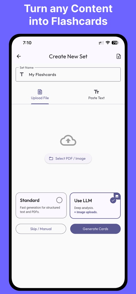 AI Flashcards - Smart Study - Education App | MWM