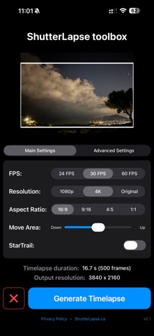 ShutterLapse screenshot