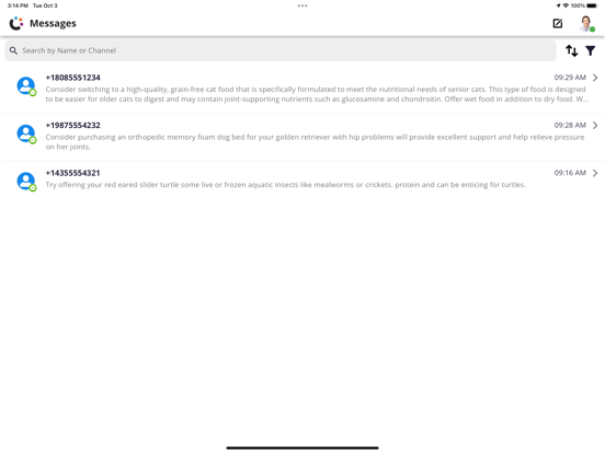 1440 Mobile iPad screenshot 2 - Business app