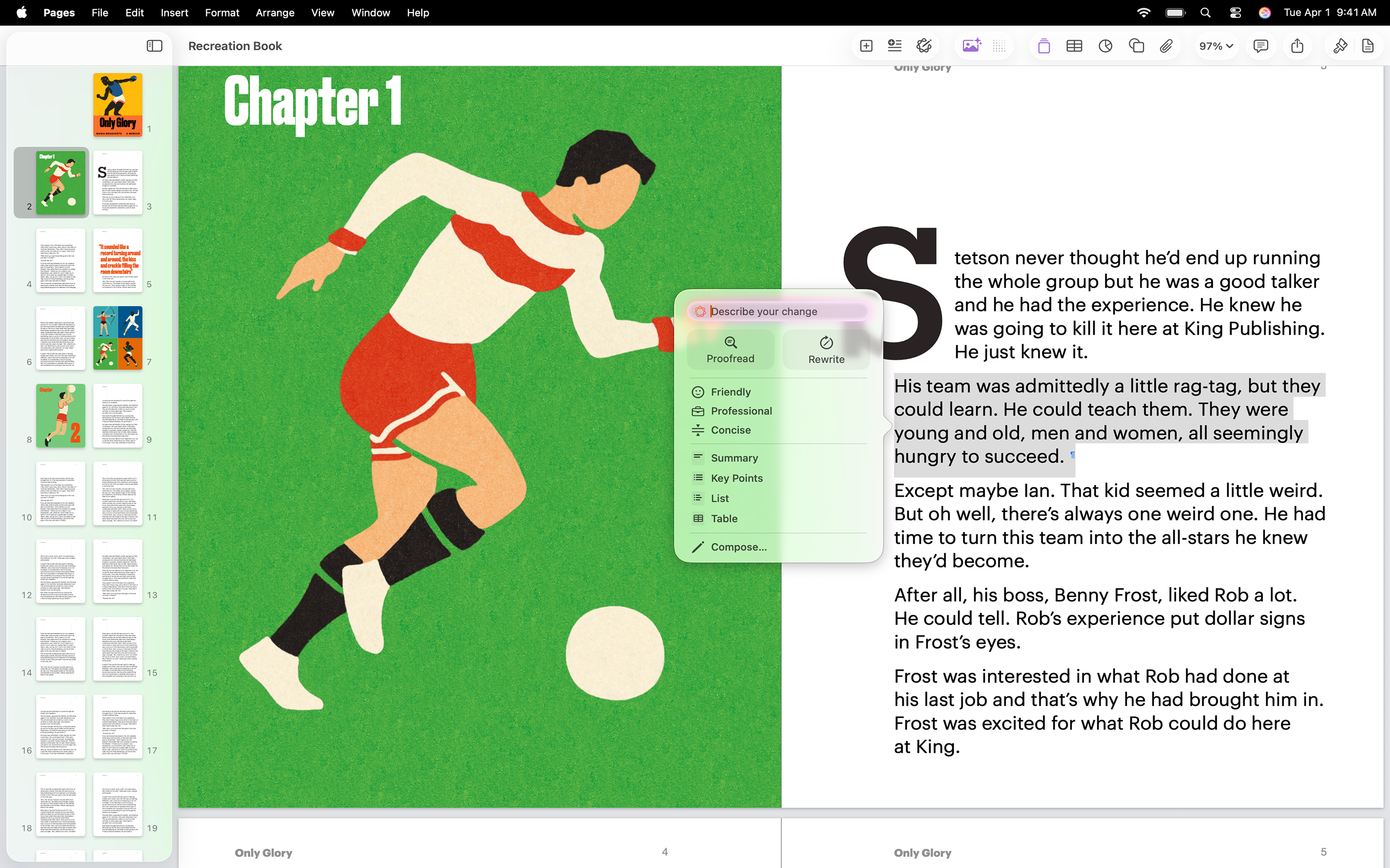 Pages: Create Documents