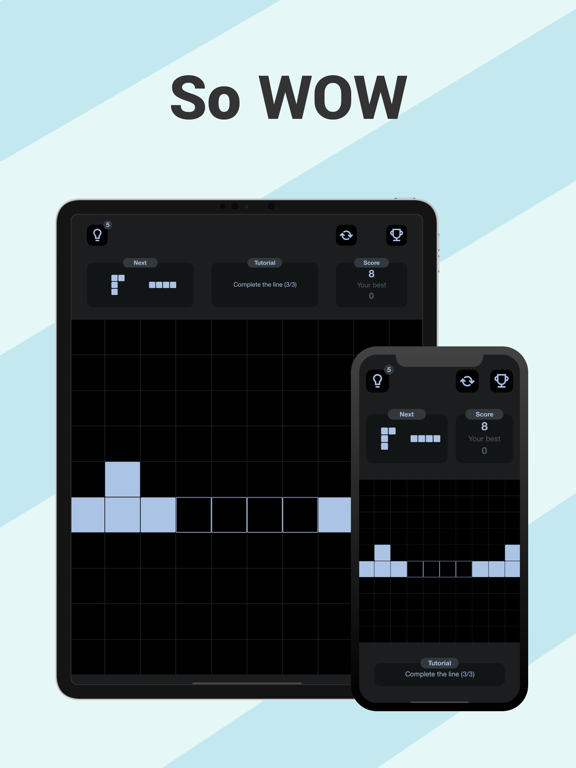 Screenshot #6 pour Tactris - tactical puzzle!