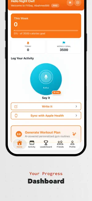 FitSay screenshot 2