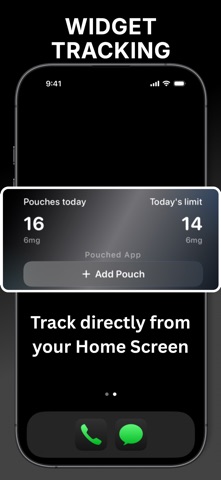 Pouched Nicotine Pouch Tracker iPhone screenshot