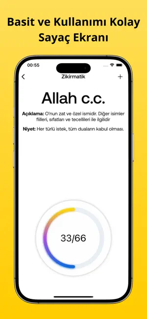 Zikirmatik - Tesbih sayaç screenshot 3