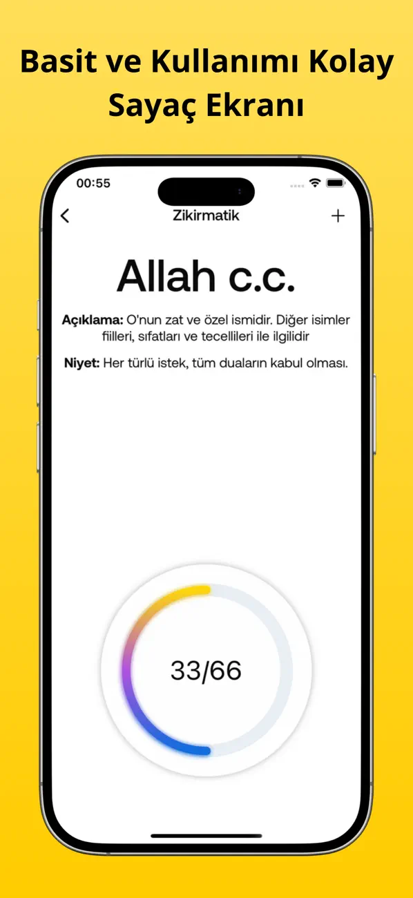 Screenshot #3 pour Zikirmatik - Tesbih sayaç