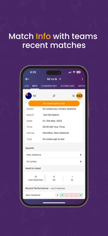 Cricket Guru - Fast Live Score screenshot 2 of 7