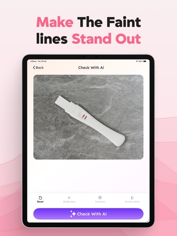Pregnancy Test Checker & Scan iPad screenshot 8