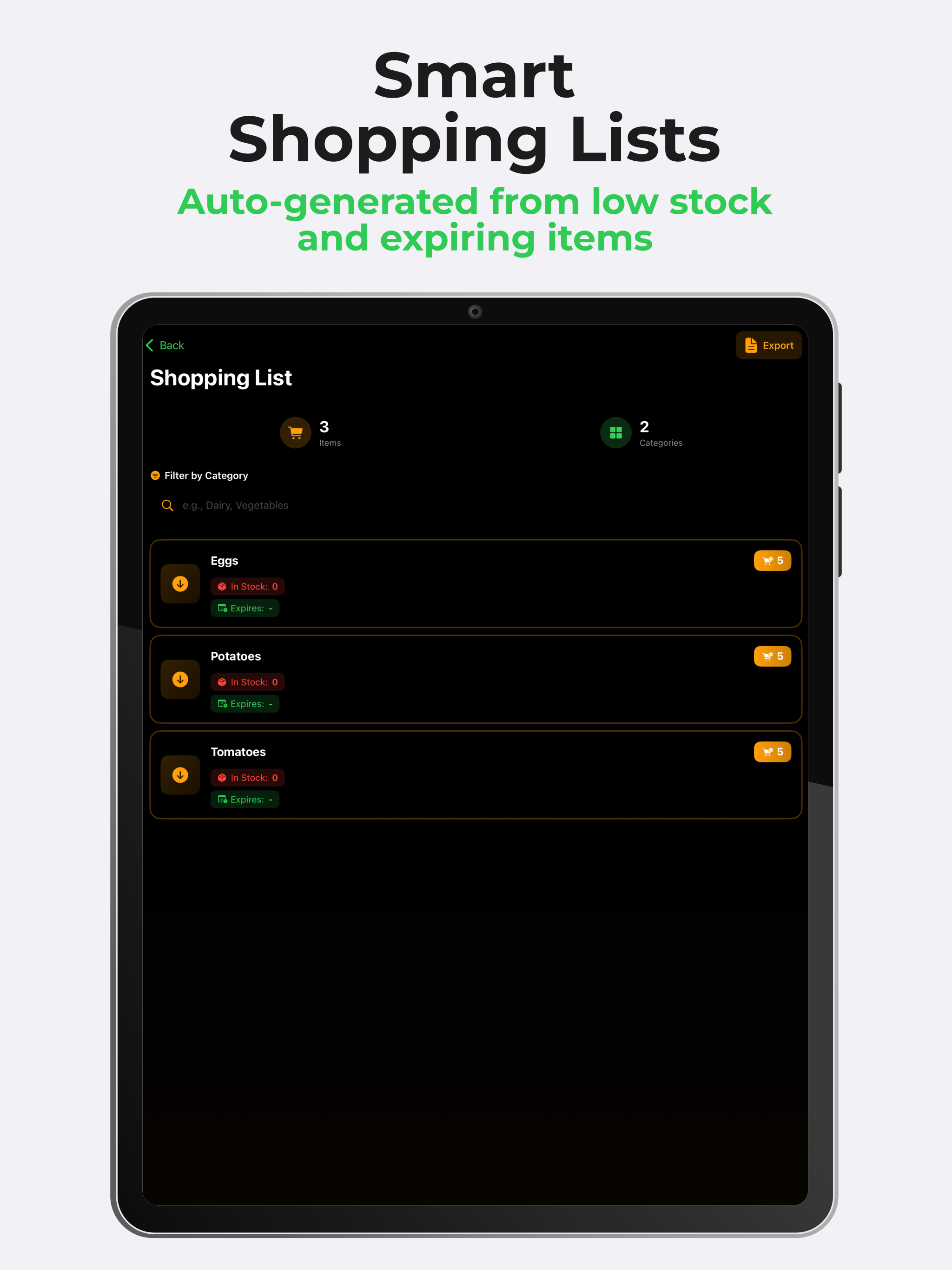 Pantry Inventory, Pantry Check screenshot 7