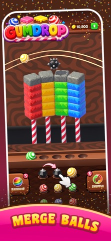 Gum Drop: Color Sorting Puzzle iPhone screenshot