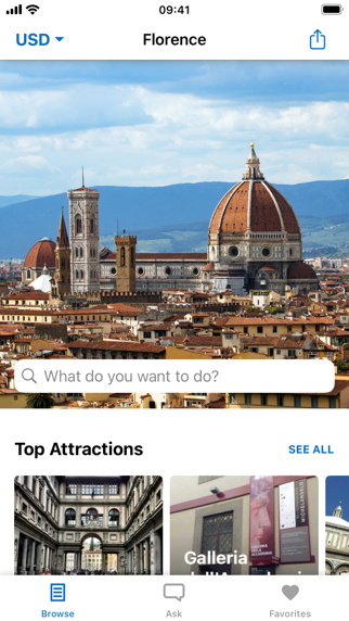 Florence Travel Guide & AI Screenshot