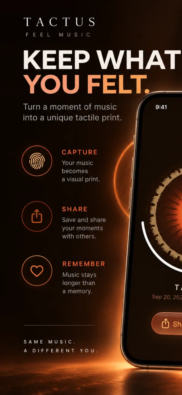 Tactus: Feel Music screenshot