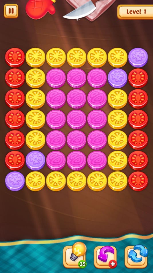 #9. Veggies Cut: Logic Puzzle Game (macOS) Bởi: RV AppStudios LLC