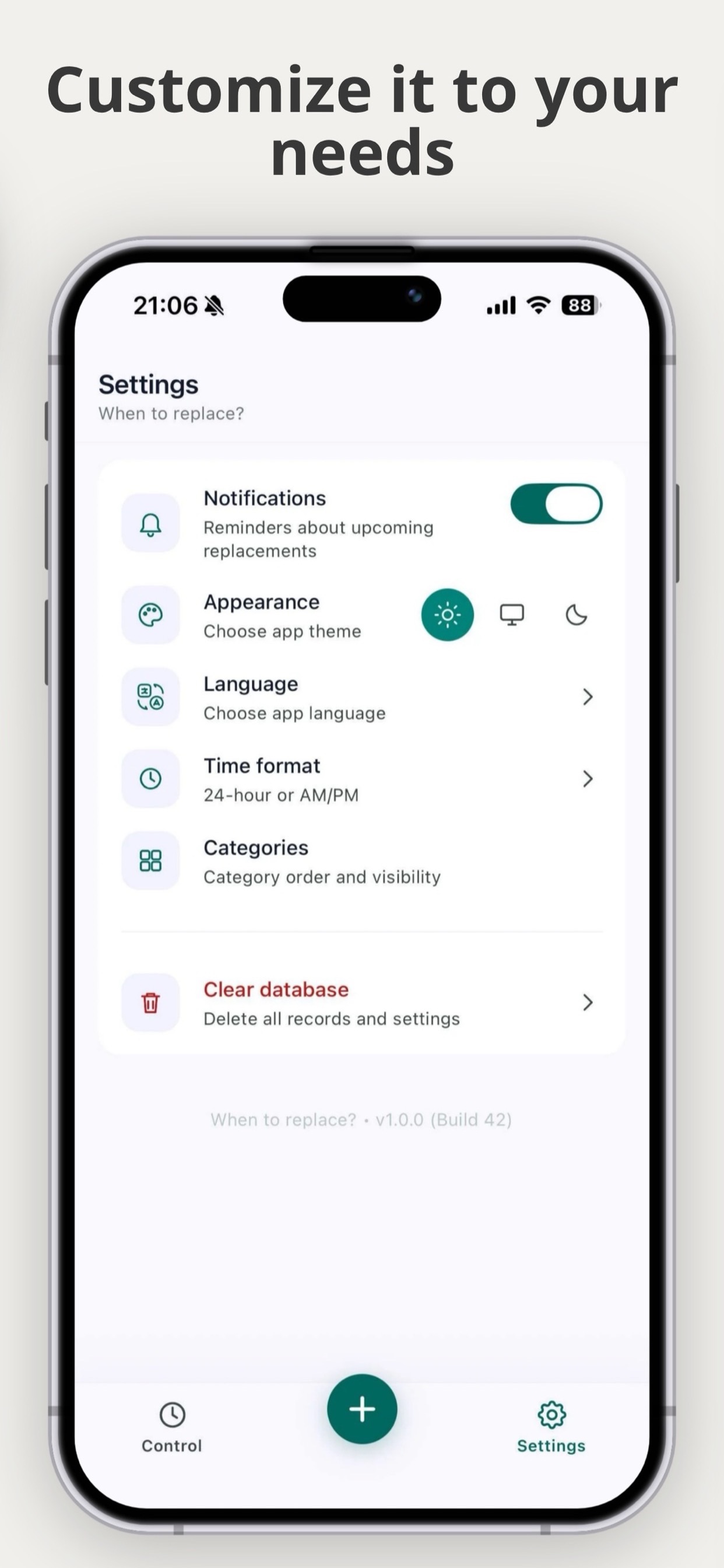 Screenshot 3 of ReplaceIt — Reminders